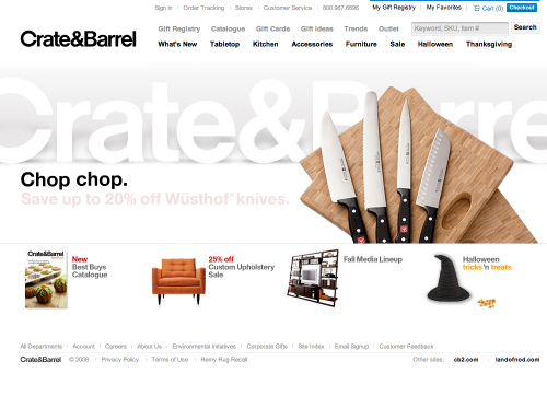 wwwcrateandbarrelcom